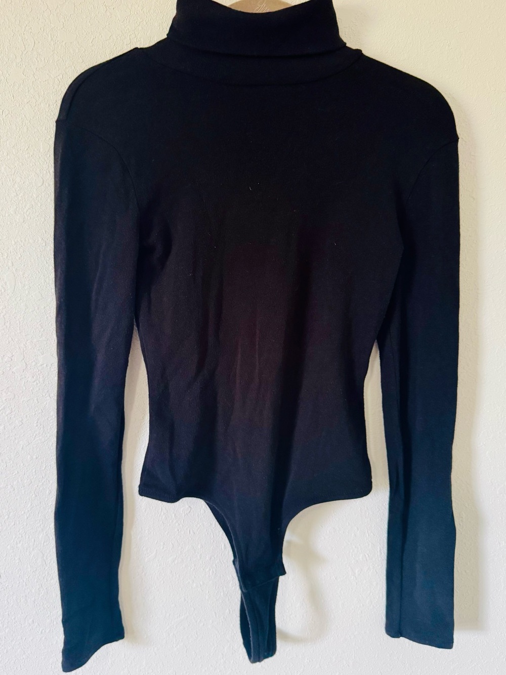 Madewell Black Turtleneck Long-Sleeve Bodysuit Size Small